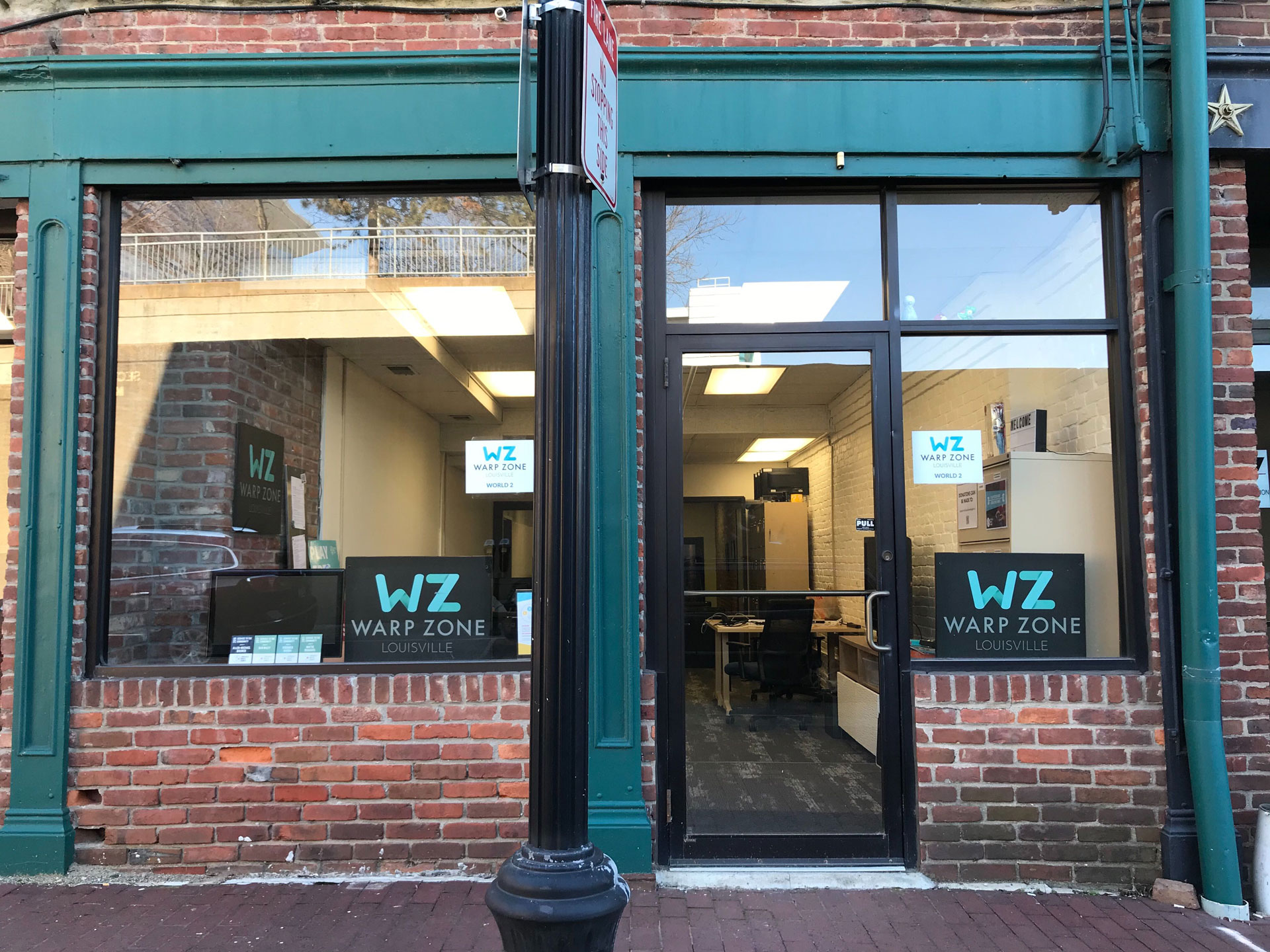 Warp Zone Louisville co-working space Louisville KY - Come take a tour!